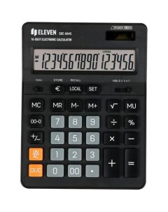 Калькулятор SDC 664S 16 разрядный черный Eleven