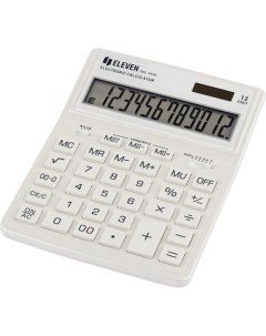 Калькулятор SDC 444X 12 разрядный белый Eleven