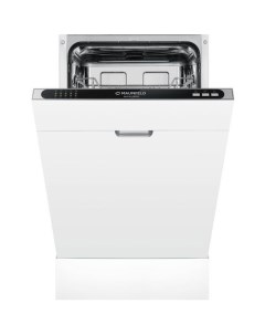 Встраиваемая посудомоечная машина MLP4529A01 узкая ширина 44 8см полновстраиваемая загрузка 9 компле Maunfeld
