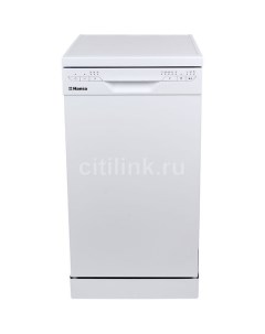 Посудомоечная машина ZWM475WEH узкая напольная 44 8см загрузка 10 комплектов белая Hansa