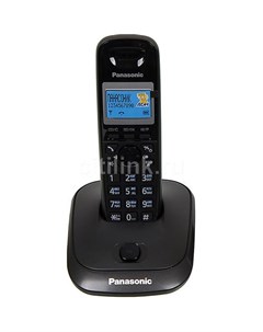 Радиотелефон KX TG2511RUT темно серый металлик и черный Panasonic