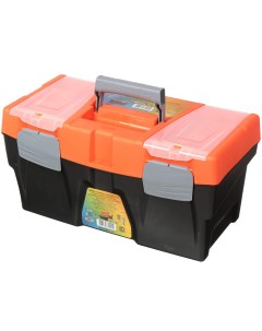 Ящик для инструментов 20 50х25х26 см пластик пластиковый замок лоток 2 органайзера на крышке М 50 Profbox