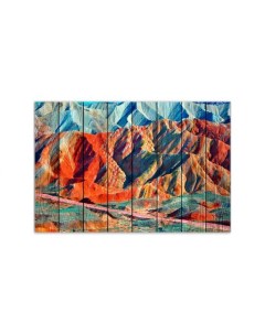 Картина Цветные горы Дом корлеоне