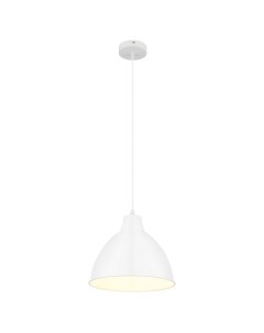 Светильник подвесной Braccio E27 60Вт металл белый Arte lamp