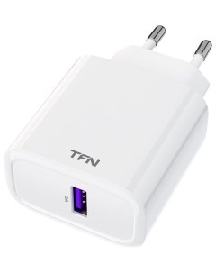Сетевое зарядное устройство Rapid 22 5Вт USB Quick Charge 5A белый WCRPD02 Tfn