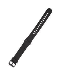Ремешок силиконовый для Xiaomi Mi Band 7 Pro 44 мм черный для фитнес браслета Zibelino