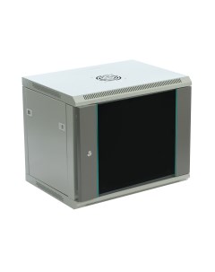 Шкаф 19 дюймов телекоммуникационный 9U серверный 600х500мм настенный серый C096050GWTW W&t