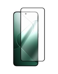 Защитное стекло Full Glue Premium для Xiaomi 14 Black Krutoff