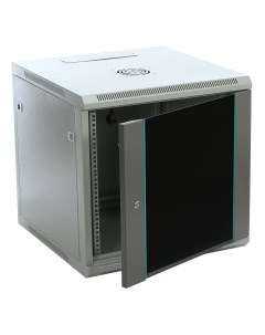 Шкаф 19 дюймов телекоммуникационный 12U серверный 600х450мм настенный серый C126045GWT W&t