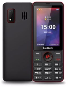 Мобильный телефон TM 321 Black Red Texet