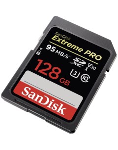 Карта памяти SDXC Extreme PRO SDSDXXG 128G GN4IN 128GB Sandisk
