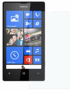 Защитное стекло на Microsoft Lumia 520 525 прозрачное X-case