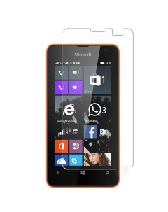 Защитное стекло на Microsoft Lumia 430 прозрачное X-case