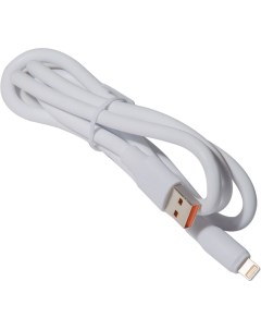 Кабель USB to Apple Lightning 1m White Red line
