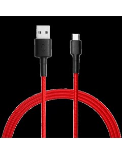 Кабель Mi Braided USB Type C Cable 100см RU Красный SJV4110GL Xiaomi