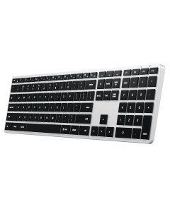 Клавиатура Slim X3 Bluetooth Backlit Keyboard Silver Satechi