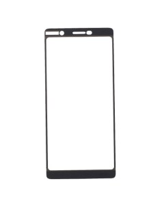 Защитное стекло на Nokia 7 Plus Silk Screen 2 5D черный X-case