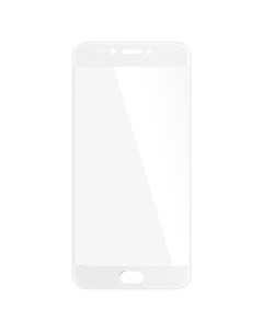 Защитное стекло на Meizu Pro 6 3D Fiber белый X-case