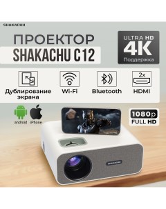 Видеопроектор C12 White Grey 107 Shakachu