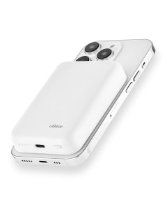 Внешний аккумулятор Flow 10000 мА ч для мобильных устройств белый Ubear