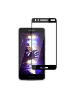 Защитное стекло на Nokia 2 1 Nokia 2 2018 3D черный X-case