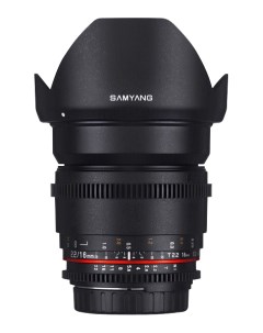 Объектив MF 16mm f 2 2 ED AS UMC CS VDSLR Nikon F Samyang