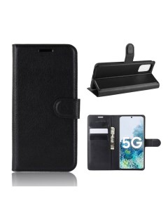 Чехол Wallet для смартфона Samsung Galaxy S20 FE черный Printofon