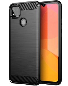 Чехол Carbon для смартфона Xiaomi Redmi 9C черный Printofon