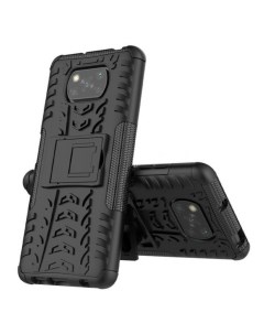 Чехол Tyre для смартфона Poco X3 NFC черный Printofon