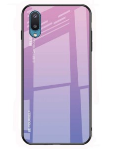 Чехол Gradation для смартфона Samsung Galaxy A02 Розовый Printofon