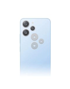 Стекло защитное гибридное МАТОВОЕ для камеры Xiaomi Redmi 12 2шт Krutoff
