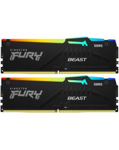 Оперативная память Fury Beast KF548C38BBAK2 16 DDR5 2x8Gb 4800MHz Kingston