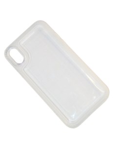 Чехол iPhone XR силиконовый глянцевый 2 белый Promise mobile