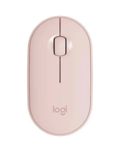 Беспроводная мышь Pebble M350 розовый 10423164 Logitech