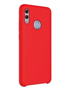 Чехол матово силиконовый для Huawei Honor 10 lite P Smart 2019 Red Nobrand