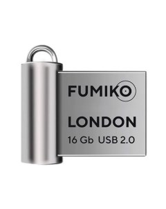 Флешка London 16ГБ Silver FLO 03 Fumiko
