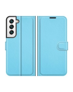 Чехол Wallet для смартфона Samsung Galaxy S22 Plus S22 голубой Printofon