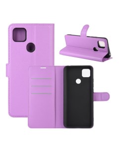 Чехол Wallet для смартфона Xiaomi Redmi 9C фиолетовый Printofon