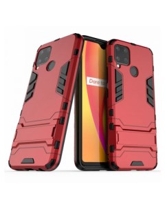 Чехол Iron для смартфона Realme C15 красный Printofon