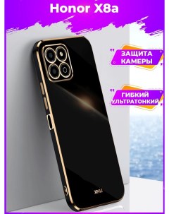 Чехол для смартфона Honor X8a Черный Printofon