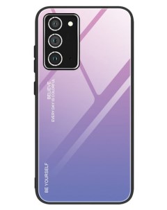 Чехол Gradation для смартфона Samsung Galaxy A72 Розовый Printofon