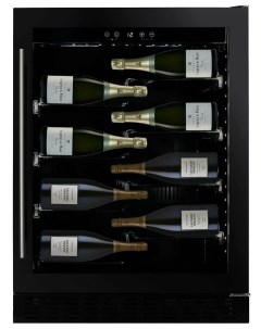 Встраиваемый винный шкаф DAUF 40 138B черный Dunavox