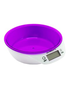 Весы кухонные IR 7117 белый фиолетовый Irit
