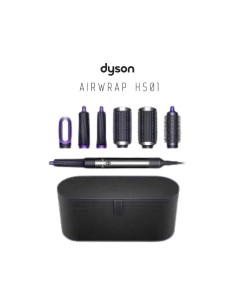 Мультистайлер Airwrap HS01 Complete фиолетовый черный Dyson