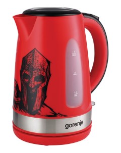 Чайник электрический K15FCSM 1 5 л красный черный Gorenje