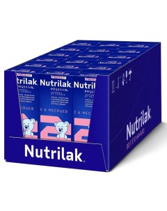 Напиток Premium 2 смесь молочная стерилизованный с 6 месяцев 18x200 мл Nutrilak