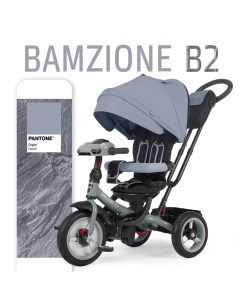 Трехколесный велосипед Bamzione B2 Grigio Серый Nuovita