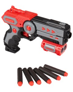 Бластер игрушечный Bolter с мягкими пулями 15x21 см G blast