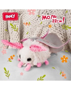 Мягкая плюшевая игрушка для сна Моль розовая MOOL0R Fancy