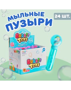 Мыльные пузыри Единорог 2 5х4 5х13 5 см МИКС 24 шт Funny toys